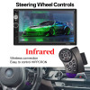 HIPPCRON 7inch Car Radio 2din HD Touch Screen MP5 Player Bluetooth 12V FM ISO Power Aux Input Mirror Link Multimedia Player