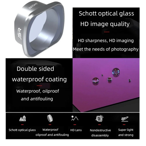UV CPL ND4 ND8 ND32 ND64 Star Lens Neutral Density Polar Filters Kit Camera Accessories Quadcopter For DJI FPV Combo Drone Gimba