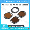 BETAFPV UV Filter ND8 Filter ND16 Filter ND32 Filter ND Filter Set for O4 Pro Camera Pavo20 Pro Brushless Whoop Quadcopter