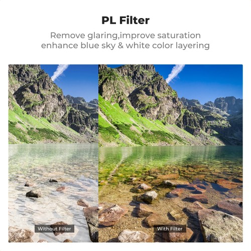 K&F Concept Drone Filter Set for DJI NEO Multi-Coated HD UV CPL ND8 ND16 ND32 ND64 Polarizer Neutral Density Drone Lenses Filter