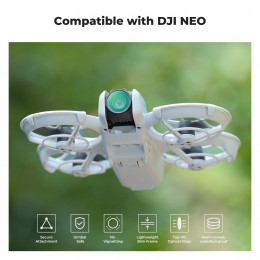 K&F Concept Drone Filter Set for DJI NEO Multi-Coated HD UV CPL ND8 ND16 ND32 ND64 Polarizer Neutral Density Drone Lenses Filter