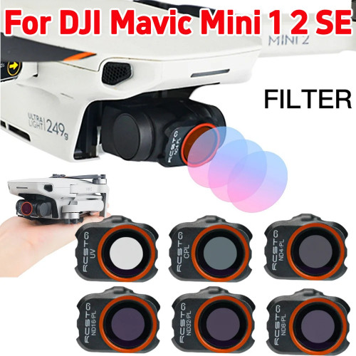 For DJI Mavic Mini 1 2 SE Lens Filter UV CPL ND PL Drone Filter Kit Optical Glass Protective for DJI Mavic Mini 1 2 SE Accessori