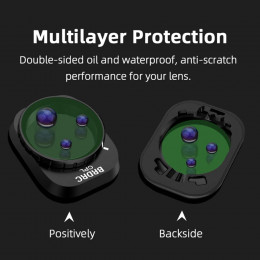 Optical Glass Lens Filter UV/CPL/ND8 PL/16 PL/32 PL/64 PL Drone Camera Lens Filter Adjustable Waterproof for DJI Mini 4 Pro