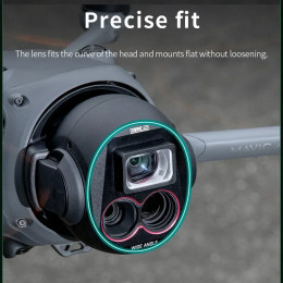 For DJI Mavic 4 Pro Wide Angle Lens Filter 110° Wide-Angle Lens Filters HD Optical Glass Anti-scratch Lens Drone Accessories