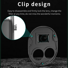 For DJI Mavic 4 Pro Wide Angle Lens Filter 110° Wide-Angle Lens Filters HD Optical Glass Anti-scratch Lens Drone Accessories
