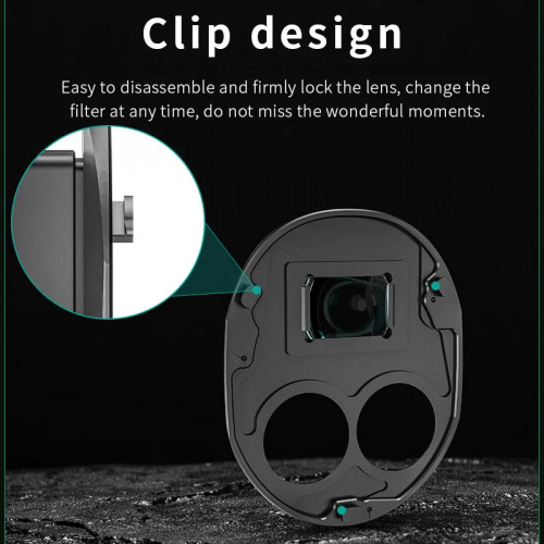 For DJI Mavic 4 Pro Wide Angle Lens Filter 110° Wide-Angle Lens Filters HD Optical Glass Anti-scratch Lens Drone Accessories