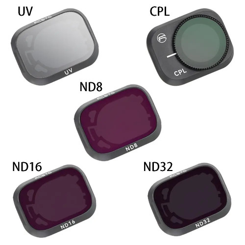 DIY Drone Filter For DJI Mini 3 Pro Camera Lens Filters Kit UV CPL ND 6/16/32 Mini 3 Optical Glass Lens Drone Accessories