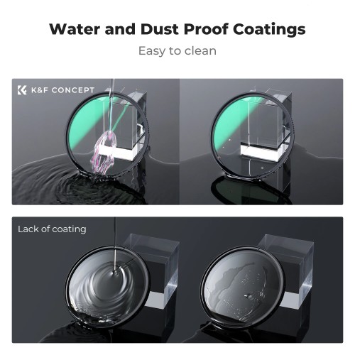 K&F Concept Nona-X 67mm 1/4 1/8 Black Mist Diffusion Filter 37/40.5/43/46/49/52/55/58/62/67/72/77/82/95mm Camera Lens Filter
