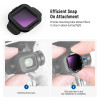 NEEWER ND/PL Filter Accessories Set For DJI Flip Drone Snap On HD Optical Glass Neutral Density Polarized ND Lens Filter Kit