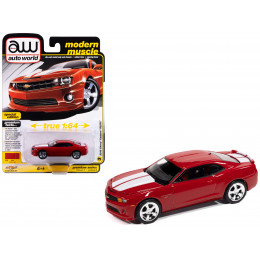 2010 Chevrolet Camaro RS/SS Victory Red with White Stripes 