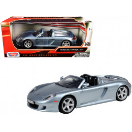 Porsche Carrera GT Gray 1/24 Diecast Model Car by Motormax