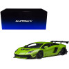 Lamborghini Aventador Liberty Walk LB-Works Pearl Green Metallic Limited Edition 1/18 Model Car by Autoart