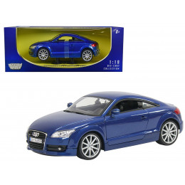 2007 Audi TT Blue 1/18 Diecast Car Model by Motormax