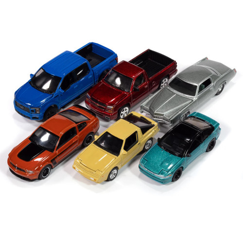 Auto World Premium 2025 Release 1 Set B of 6 pieces 1/64 Diecast Model Cars by Auto World