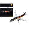 Boeing 737-900ER Commercial Aircraft with Flaps Down