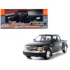 2001 Ford F-150 XLT Flareside Supercab Pickup Truck Black 1/24 Diecast Car Model by Motormax