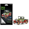 Model Kit 1931 Ford Model A Pickup Truck Green (Moderate Difficulty) Steel Model by Metal Earth