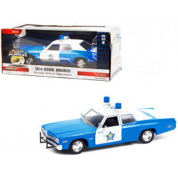1974 Dodge Monaco Blue and White CPD 