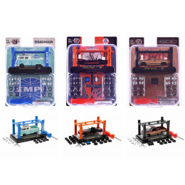 Model Kit 3 piece Car Set Release 71 Limited Edition to 9000 pieces Worldwide 1/64 Diecast Model Cars by M2 Machines