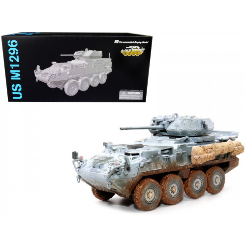 United States M1296 Stryker ICV (Infantry Carrier Vehicle) Dragoon Olive Drab (Snowy Version) 