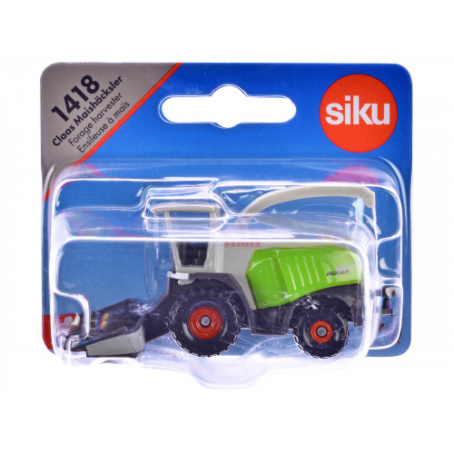 Claas 960 Jaguar Forage Harvester Green and Gray Diecast Model by Siku