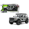 2021 Ford Bronco Gray with Black Stripes with Roof Rack