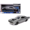 Dom's Plymouth Road Runner Gray Metallic with Black Hood Stripe