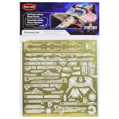 Photoetch Set for Klingon Kronos One Spaceship 