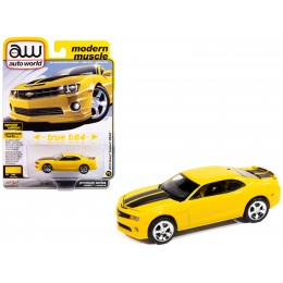 2010 Chevrolet Camaro RS/SS Rally Yellow with Black Stripes 