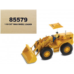 CAT Caterpillar 966A Wheel Loader Yellow with Operator 