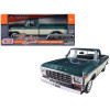 1979 Ford F-150 Pickup Truck Green Metallic and Cream 1/24 Diecast Model Car by Motormax