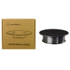Rotary Display Turntable Stand Small 8 Inches with Black Top for 1/64, 1/43, 1/32, 1/24 Scale Models by Autoart