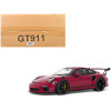 2019 Porsche 911 GT3 RS Purple 1/18 Model Car by GT Spirit