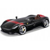 Ferrari Monza SP1 Black Metallic with Red Stripes