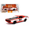 1973 Plymouth Barracuda #54 1/24 Diecast Model Car by Jada
