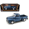 1953 Ford F-100 Pickup Dark Blue 1/18 Diecast Model Car by Road Signature
