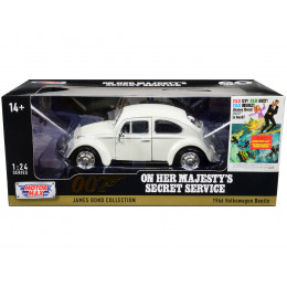 1966 Volkswagen Beetle White James Bond 007 