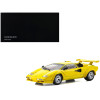 Lamborghini Countach LP 5000 Quattrovalvole Yellow 1/18 Diecast Model Car by Kyosho
