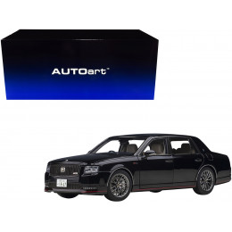 Toyota Century GRMN RHD (Right Hand Drive) Black 1/18 Model Car by Autoart