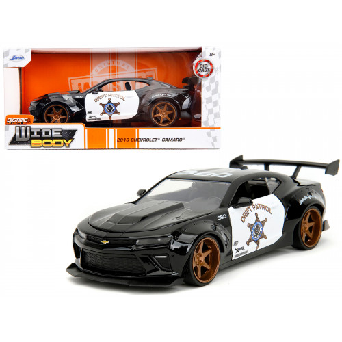 2016 Chevrolet Camaro Widebody Black and White 