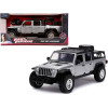 2020 Jeep Gladiator Pickup Truck Silver with Black Top