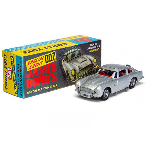 Aston Martin DB5 RHD (Right Hand Drive) Birch Silver James Bond 007 