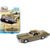 1975 Cadillac Eldorado Tarragon Gold Metallic with Rear Section of Roof Sandalwood Tan