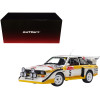 Audi Quattro S1 #5 W. Roehrl - Ch. Geistdoerfer Winner Rally San Remo (1985) 1/18 Model Car by Autoart