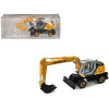 New Holland WE170 Wheeled Excavator Yellow 1/87 (HO) Diecast Model by Promotex