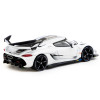 Koenigsegg Jesko Attack White Metallic with Tarmac Cards