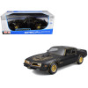 1978 Pontiac Firebird Trans Am Black Metallic with Hood Graphics