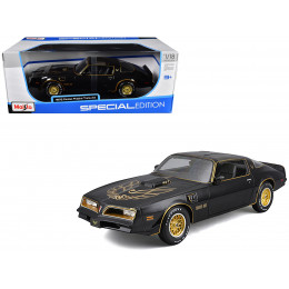 1978 Pontiac Firebird Trans Am Black Metallic with Hood Graphics 
