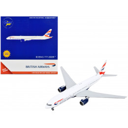 Boeing 777-200ER Commercial Aircraft with Flaps Down 