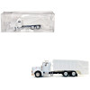 Peterbilt 367 Garbage Truck White 1/87 (HO) Plastic Model Car by Promotex